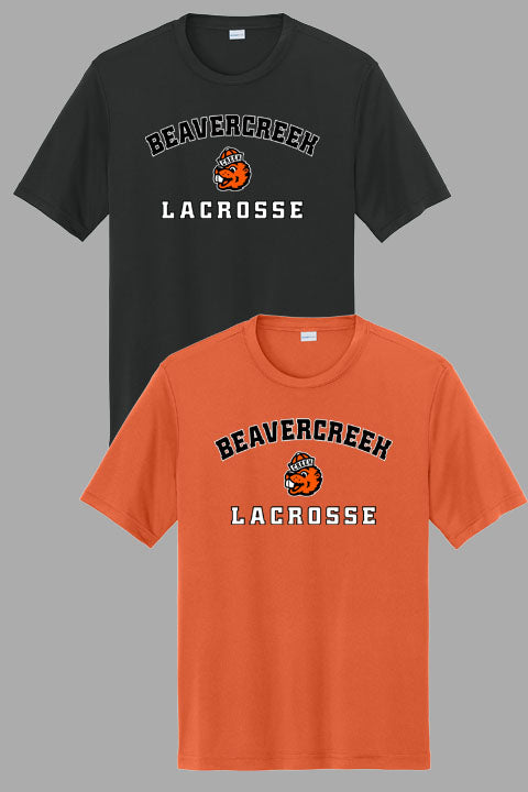 Beavercreek Lacrosse Retro Beaver Sport-Tek® PosiCharge® Competitor™ Tee (ready 3/18)