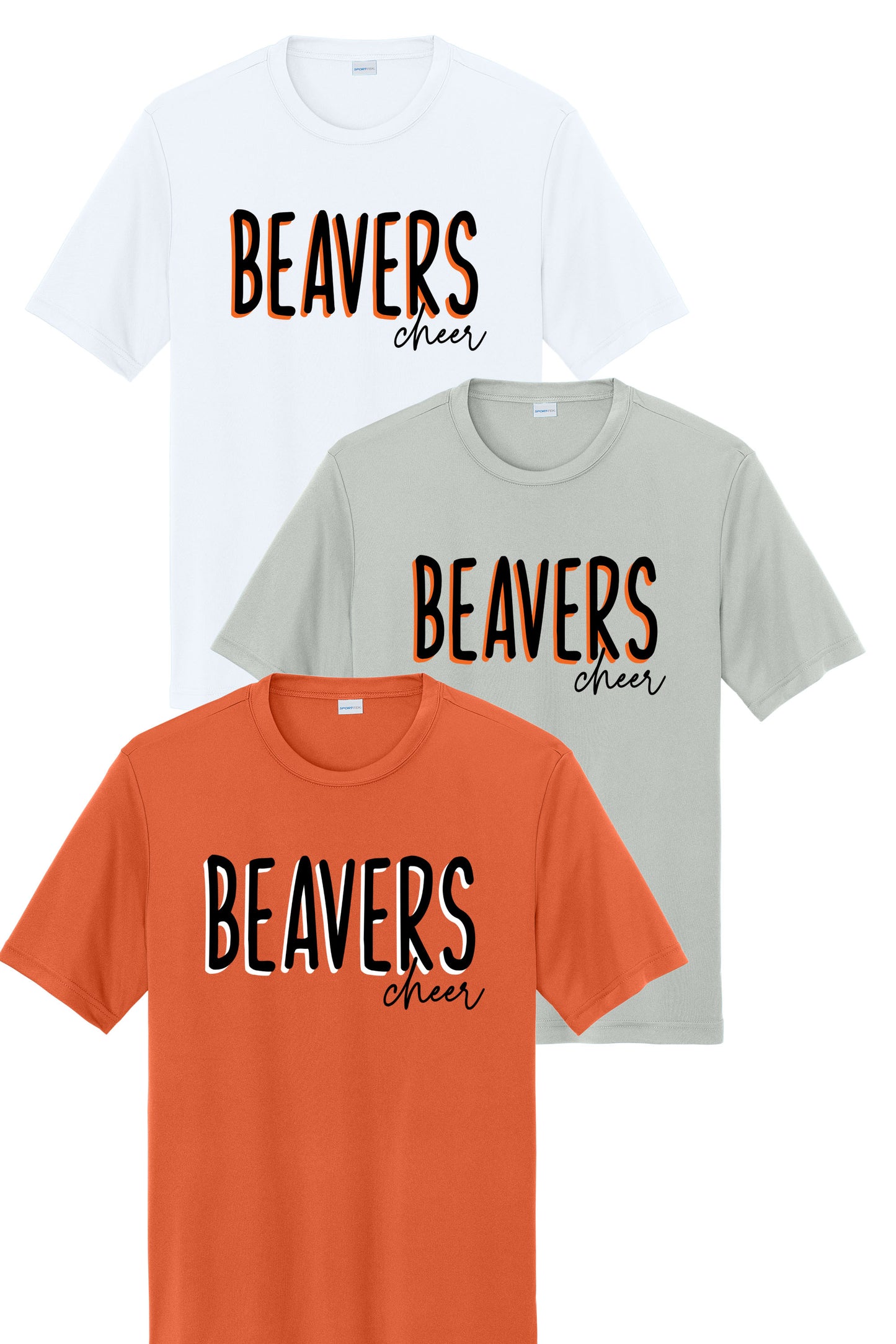 Beavers Cheer Sport-Tek® PosiCharge® Competitor™ Tee (Ready 7/6)