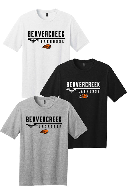 Beavercreek Lacrosse Stick District® Perfect Blend® CVC Tee (ready 5/2)